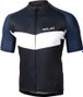 Maillot XLC JE-S17 manga corta negro azul blanco