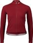 Poc Women's Ambient Thermal Garnet Red Long Sleeve Jersey