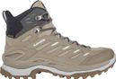 Chaussure Randonnée Femme Lowa Innovo Gore-Tex Mid Beige
