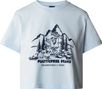 T-Shirt The North Face Nature Donna Blu