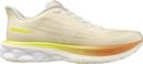 Chaussures Running Mizuno Wave Skyrise 7 Beige/Orange Femme