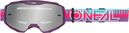 O'Neal B-10 Striped Violet/Silver Child Mirror MTB Mask