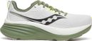 Chaussures Running Saucony Hurricane 24 Blanc/Kaki Homme