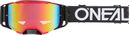 Masque VTT O'Neal B-33 Hexa Noir/Rouge