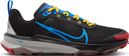 Nike React Terra Kiger 9 Black Blue Yellow Women's Trail Running Shoes