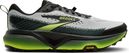 Brooks Cascadia 20 Trail-Laufschuhe, Größe L, Grau/Gelb, Herren