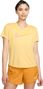 Nike Dri-Fit Swoosh Women's Short Sleeve Jersey Yellow