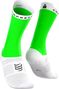 Calzini Compressport Pro Racing V4.0 Bike Ironman 2026 Verde/Bianco
