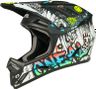 Casco integrale O'Neal Backflip Rancid Nero / Bianco