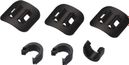 BBB Fascette Fascette Cavo + Guida Adesivi per Cavi Idraulici HydroGuide Nero 3pz