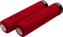 Puños de espuma SRAM Lock-On Rojo / Negro