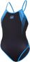 Z3R0D 1 Damen Badeanzug GRAPHIC Schwarz Blau 