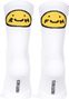 Pacific And Co Smile Run Socks White