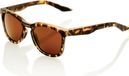 100% Hudson Matte Black Havana / Bronze Sonnenbrille