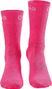 Chaussettes de Cyclisme/Running Respirantes - Rose Fluo