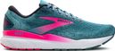 Zapatillas de Correr Brooks Ghost 16 Azul/Rosa Mujer