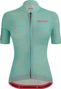 Santini Delta Kinetic Womens Short Sleeve Jersey Turquoise Blue