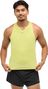 Hoka Race Day Tank Top Yellow Homme