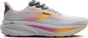 Brooks Ghost 17 Grijs/Roos Vrouwen Hardloopschoenen