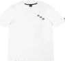 ORTShirt WWM Unisex-T-Shirt mit kurzen Ärmeln in Ciele und Weiß