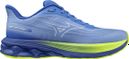 Zapatillas de running Mizuno Wave Skyrise 7 azul/amarillo para mujer