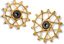 Pair of Garbaruk Derailleur Wheels for Sram 11/12v Gold