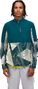 Peak Performance fleece met halve rits Aop Freelight Alpha Groen/Wit Heren