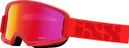 IXS Hack Goggle Racing Rot / Crimson Mirror Lens