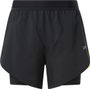 Pantalón Corto Reebok 2 en 1 Negro