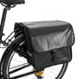 Wozinsky sacoche de vélo double 28 L noire