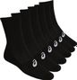 Chaussettes Asics Run Crew Noir (6 paires)