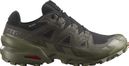 Chaussures Trail Salomon Speedcross 6 GTX Kaki/Noir Homme