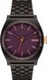 Nixon Watch Time Teller Gunmetal / Blackberry / Gold