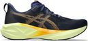 Chaussures Running Asics Novablast 5 Bleu/Jaune Homme