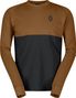 Maglia a maniche lunghe Scott Trail Storm Warm Light Brown