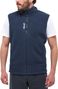 Herenfleece Millet Cimai Sherpa Blauw Mouwloos