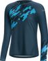 Maglia a maniche lunghe GORE C5 Trail Donna Blu