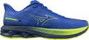 Mizuno Wave Skyrise 7 Running Shoes, Blue/Yellow, Men's