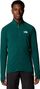 Uomo The North Face Bolt Polartec Hooded Polare Green