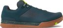 Zapatillas MTB Crankbrothers Mallet Lace Limited Edition Splatter Blue/Lemon Green