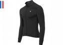 LeBram Aulac Chaqueta de invierno negra Slim Fit