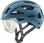 Casco da città Uvex Stride Visor blu Stone