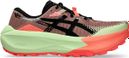 Asics Trabuco Max 5 Trail-Laufschuhe für Herren, rot/grün
