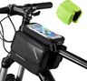 Waterproof frame bag for touchscreen phone