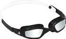 Aquasphere Ninja Swim Goggles Black / White - Silver Mirror Lenses