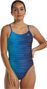 Maillot de bain Tyr Durafast Elite Speedwarp Cutoutfit Bleu Femme