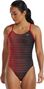Maillot de bain Tyr Durafast Elite Speedwarp Cutoutfit Rouge Femme
