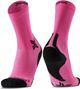 X-Socks Run Discover Crew Socks in Pink/Black