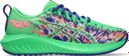 Asics Gel-Noosa Tri 16 GS hardloopschoenen voor kinderen, groen/blauw
