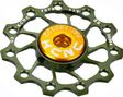 Jockey Wheel KCNC Ultra Roulement Céramique Vert 13 Dents